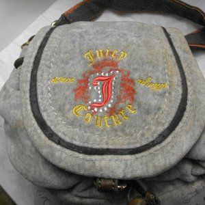Authentic Vintage Juicy Couture Crossbody Bag Gray